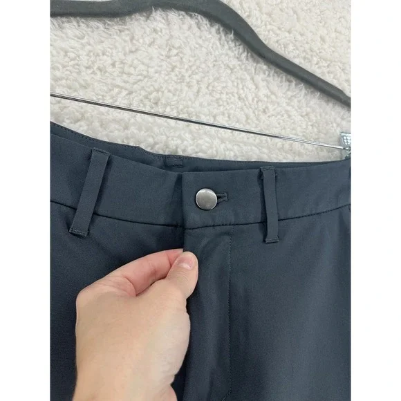 Lululemon Men's Blue Gray Commission Pant Slim Warpstreme Size 30 Inseam - Picture 6 of 12